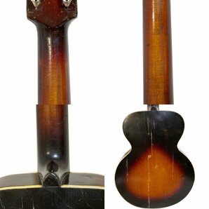 Gibson GUARANTEED KALAMAZOO MICHIGAN U.S.A. (1930年代～40年代前半) フルアコ アコースティックギターの画像9