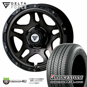 4本セット DELTAFORCE OVERLANDER 16x6.0J 5/139.7 -5 MSP BRIDGESTONE DUELER H/L850 215/70R16 ブラックレター ジムニーシエラ JB74 JB43