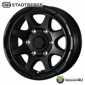 4本セット WEDS STADTBERGE 15x6.0J 6/139.7 +33 SMB YOKOHAMA PARADA PA03 215/70R15 ホワイトレター ハイエース 200系