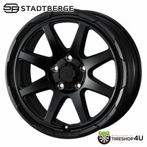 4本セット WEDS STADTBERGE 16x7.0J 5/114.3 +38 SMB MUDSTAR WANPAKU M/T 235/70R16 ホワイトレター デリカD5_画像1