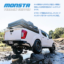 4本セット WEDS STADTBERGE 16x6.5J 6/139.7 +38 SMB MONSTA TERRAIN GRIPPER A/T 215/70R16 ホワイトレター ハイエース 200系_画像8