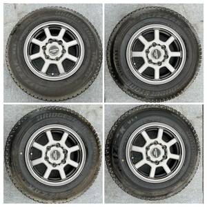 ★★【注目】200系トヨタハイエース/レジアスエース　１５インチホイール　BRIDGESTONE 195/80R15　スタッドレスタイヤ　４本セット★★