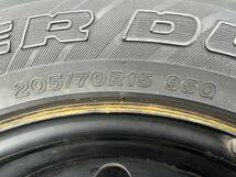 ★★★【注目】200系トヨタハイエース/レジアスエース　１５インチ　BRIDGESTONE　205/70R15　スタッドレスタイヤ　４本セット★★★_画像5