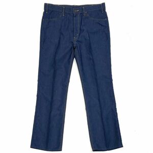 80s【Levi's】517-4117 デニム風 スタプレ ブーツカットパンツ W36 L30 USA製 ヴィンテージ/リーバイス ステイプレスト 646 フレア 70s