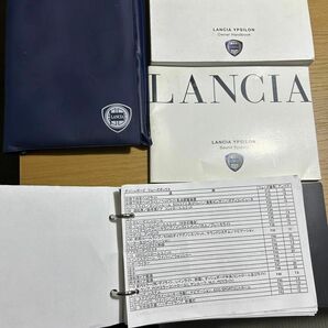 USED LanciaYpsilon843 オーナーハンドブック日本語対訳ガイドセット