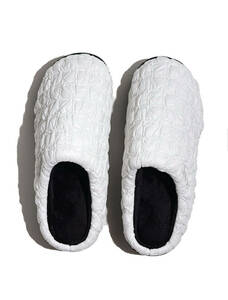  new goods unused SUBU BUMPY WHITE size 1:24.0-25.5sb van pi- white winter sandals 