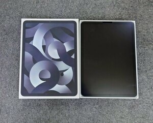 Y-40085N iPad Air Wi-Fiモデル MM9C3J/A 第5世代 64GB スペースグレー 中古品 A2588 箱あり 付属品あり アイパッド 通電確認済