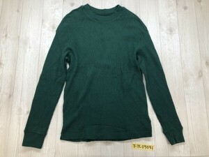 GAP ギャップ メンズ 綿 ワッフル調 カットソー 小さいサイズ XXS 緑