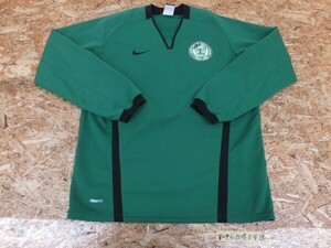 NIKE Nike мужской .... футбол Club принт 15 номер форма рубашка с длинным рукавом M зеленый чёрный 