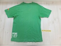 Lrg エルアールジー 両面プリント 丸首 Tシャツ 緑 グリーン L_画像3