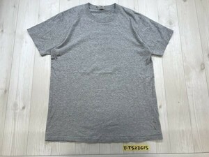 LABRAT メンズ ワンポイントプリント 半袖Tシャツ L 杢グレー