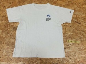 BLUE MOON BLUE ブルームーンブルー メンズ 両面プリント 半袖Tシャツ 白 ホワイト