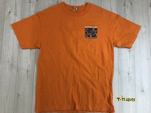 SAIPAN メンズ USA スーベニア 半袖Tシャツ M オレンジ