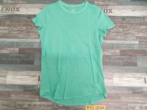 Gap Gap Ladies Solid Plain с коротким рукавом T -Fish M Mint Green