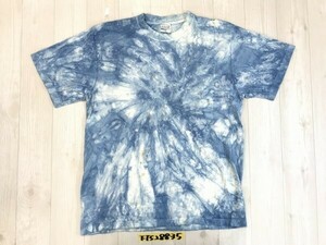 Seventeen VergleBee セブンティーンヴェーグルビー メンズ タイダイ染め 半袖Tシャツ L 水色