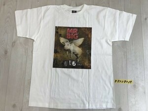 美品！BASIC COVER メンズ MR.BIG ジャケットプリント 半袖Tシャツ M 白