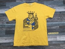 UT UNIQLO ユニクロ × キングジム メンズ プリント 半袖Tシャツ L 黄色_画像1