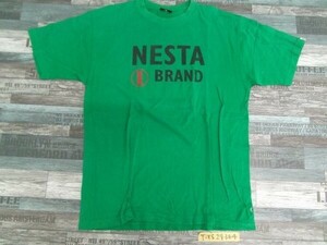 NESTA BRAND ネスタブランド メンズ 両面プリント 半袖Tシャツ 大きいサイズ XL 緑