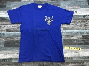 小田原城東高校 メンズ やまとんちゅう プリント 半袖Tシャツ S 青