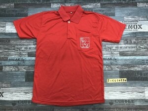 SIAMLITE FILM SERVICE Мужская рубашка-поло с двусторонним принтом и коротким рукавом L Красный
