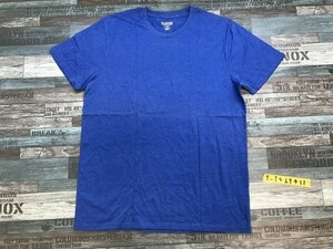 OLD NAVY オールドネイビー メンズ 無地 クルーネック 半袖Tシャツ L 青