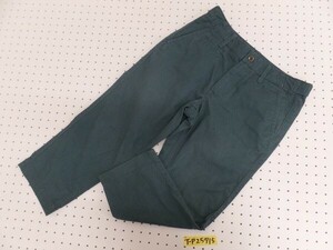 GAP ギャップ メンズ クロップド カラーパンツ S 緑