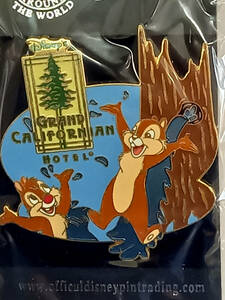 ● 海外レアピン　Disney pin ピントレーディング　アラウンド・ザ・ワールド　GROUND CALIFORNIAN HOTELピン　LE2500