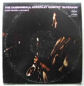 ◆ CANNONBALL ADDERLEY Quintet In Person / NANCY WILSON & LOU RAWLS ◆ S