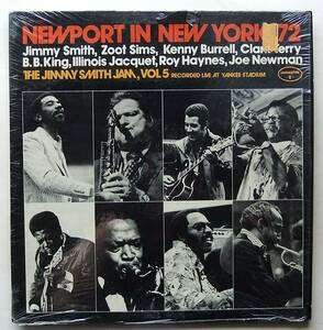 ◆ NEWPORT IN NEW YORK '72 / The JIMMY SMITH Jam, Vol.5 ◆ Cobblestone CST 9027 ◆