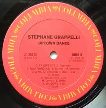 ◆ STEPHANE GRAPPELLI / Uptown Dance ◆ Columbia JC 35415 ◆_画像4