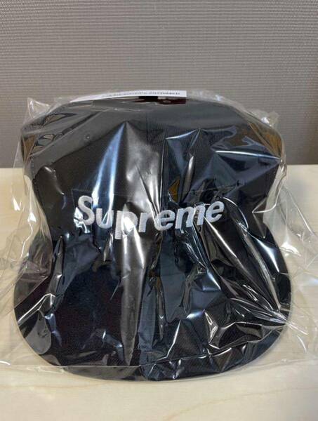 【送料無料】 7 5/8 Supreme Box Logo Mesh Back New Era black 22SS 黒 ブラック シュプリーム ボックスロゴ メッシュ バック ニューエラ