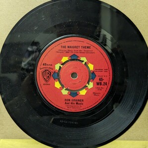  ☆RON GRAINER &HIS MUSIC/THE MAIGRET THEME1960UK HMV7INCHの画像1