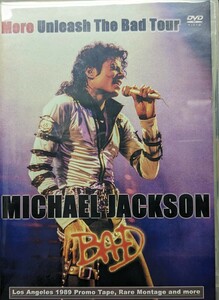  ☆MICHAEL JACKSON / MORE UNLEASH THE BAD TOUR コレクターズDVD