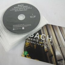 1円～ J.S.BACH バッハ オルガン作品全集 ◆ MARIE CLAIRE ALAIN マリークレールアラン ◆ WORKS FOR ORGAN ◆ 14CD_画像3