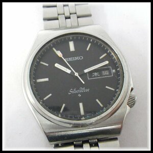 1円～ SEIKO セイコー Silver Wave 自動巻き 6306-8070 黒文字盤