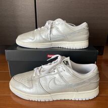 【22年製28cm】ナイキダンクロー　メタリックシルバー　NIKE DUNK LOW _画像2