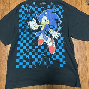 Sonic Tシャツ ソニック　アニメtシャツ　オーバーサイズ