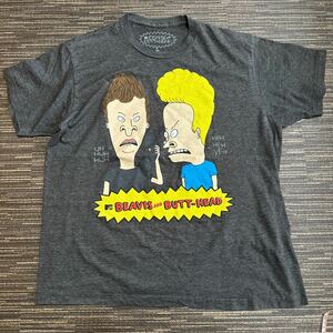 00s beavis and butthead official print tee Tシャツ MTV ビーバス・アンド・バットヘッド