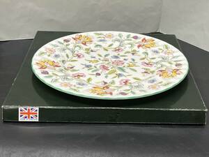 洋食器　MINTON　ミントン　HADDON HALL 　MADE IN ENGLAND 　プレート　　径27ｃｍ★18548管理番号