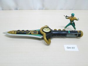 OH-97【現状渡し/不動】恐竜戦隊ジュウレンジャー■獣奏剣 ドラゴンレンジャーソフビ人形 まとめて■バンダイBANDAI/スーパー戦隊シリーズ