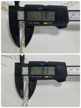 【真言宗 本式念珠 水晶】 密教法具 重量約178g 頭付房 寺院保管品 仏具 法具 念珠 数珠 ベージュ 数珠 寺院仏具 仏教美術 僧侶 法要 葬儀_画像8