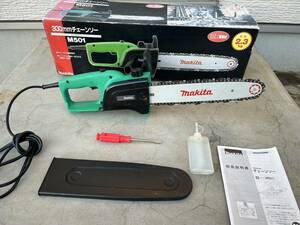 makita(マキタ) チェーンソー 300mm M501 100V 電源チェック済み 軽量2.3Kg 売り切り