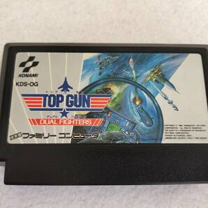 FC ファミコン 再び大空へ F-14発進！TOP GUN DUAL FIGHTERS トップガン デュアルファイターズ KONAMI コナミ 送料140円～の画像1