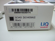 au/UQmobile Galaxy A30 SCV43 中古 SIMロック解除 本体 ブラック/黒 残債なし_画像3