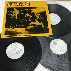 Scorpions(スコーピオンズ)　TAIL OF THE SCORPION　LPレコード　3枚組