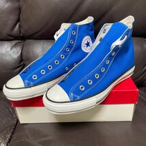 未使用　日本製　コンバース　オールスターJ　　HI ブルー　28cm CONVERSE ALL STAR J　BLUE MADE IN JAPAN_画像1