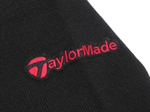 定価￥15,400 新品タグ付 TaylorMade テーラーメイド ゴルフ ハーフジップ ウールニットセーター レッドｘブラック L 日本製 メンズ_画像5