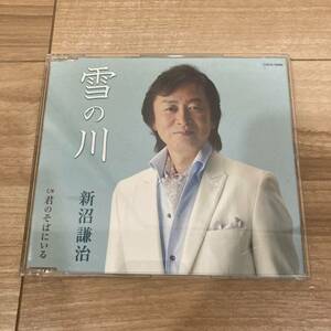 新沼賢治 雪の川 君のそばにいる CD 国内盤 帯付き