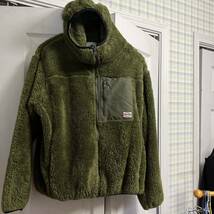 シェラデザインFLEECE HOOD PARKAオリーブ/M_画像1