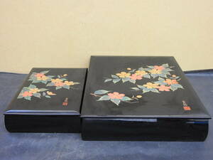  library large small lacqering box YH483